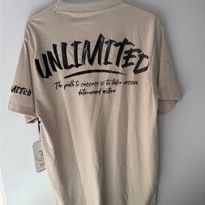 Seven Souls Short Sleeve Tee with Arched Typography